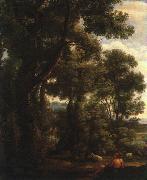 Claude Lorrain Landscape with Goatherd oil painting reproduction